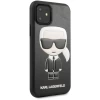 Чехол Karl Lagerfeld Iconic Karl Embossed для iPhone 11 Black (KLHCN61IKPUBK)
