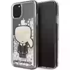 Чехол Karl Lagerfeld Iconic Glitter для iPhone 11 Pro Max Clear (KLHCN65GLGIRKL)