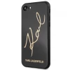Чохол Karl Lagerfeld Signature Glitter для iPhone 7/8 SE 2020 Black (KLHCI8DLKSBK)
