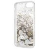 Чехол Karl Lagerfeld Liquid Glitter Floatting Charms для iPhone 7/8 SE 2020 Clear (KLHCI8ROGO)