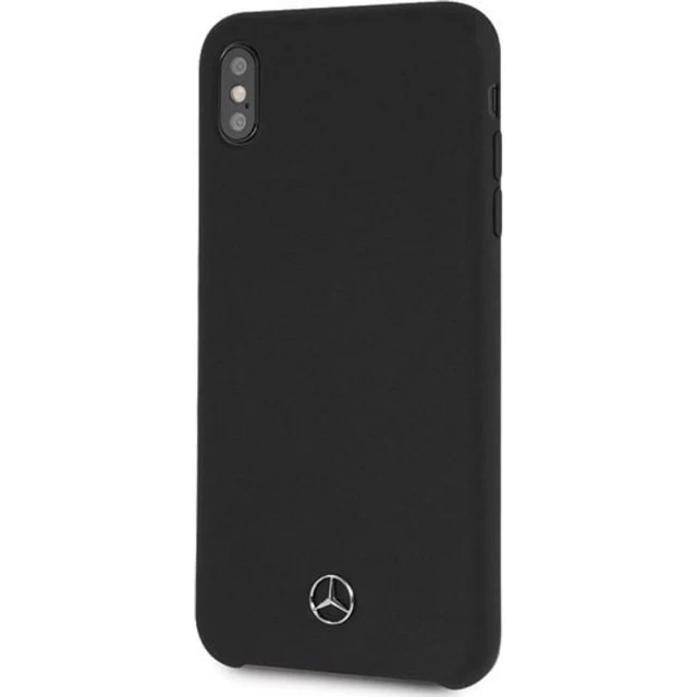Чехол Mercedes для iPhone XS Max Silicone Line Black (MEHCI65SILBK)