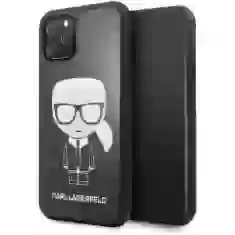 Чохол Karl Lagerfeld Iconic Karl Glitter для iPhone 11 Pro Black (KLHCN58DLFKBK)