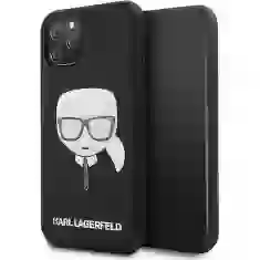 Чохол Karl Lagerfeld Iconik Embossed & Glitter для iPhone 11 Pro Black (KLHCN58GLBK)