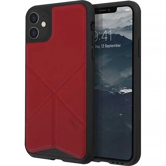 Чехол Uniq Transforma для iPhone 11 Red with MagSafe (8886463672525)