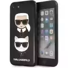 Чохол Karl Lagerfeld Karl & Choupette для iPhone 7/8 SE 2020 Black (KLHCI8KICKC)