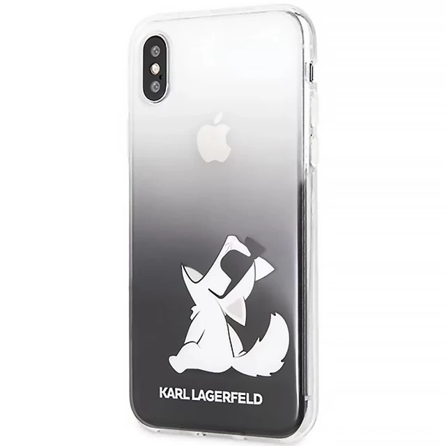 Чохол Karl Lagerfeld Choupette Fun для iPhone XS | X Black (KLHCPXCFNRCBK)