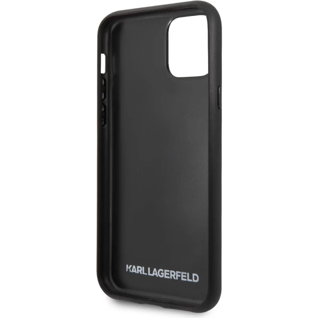 Чехол Karl Lagerfeld Croco для iPhone 11 Pro Black (KLHCN58CRKBK)