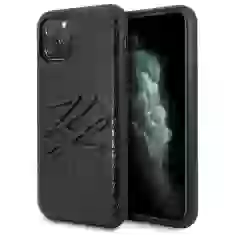 Чехол Karl Lagerfeld Lizard для iPhone 11 Pro Black (KLHCN58TJKBK)