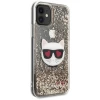 Чехол Karl Lagerfeld Glitter Choupette для iPhone 11 Gold (KLHCN61LCGLGO)