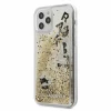 Чохол Karl Lagerfeld Liquid Glitter Floatting Charms для iPhone 12 | 12 Pro Gold (KLHCP12MROGO)