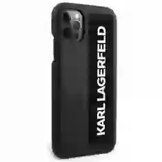 Чехол Karl Lagerfeld Elastic Strap для iPhone 12 | 12 Pro Black (KLHCP12MSTKLBK)