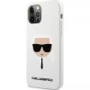 Чехол Karl Lagerfeld Karl's Head для iPhone 12 | 12 Pro White (KLHCP12MSLKHWH)