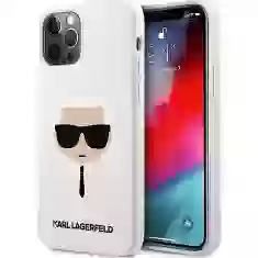 Чехол Karl Lagerfeld Karl's Head для iPhone 12 | 12 Pro White (KLHCP12MSLKHWH)