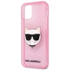 Чохол Karl Lagerfeld Glitter Choupette для iPhone 12 | 12 Pro Pink (KLHCP12MCHTUGLP)