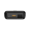 Портативное зарядное устройство Uniq Hyde Air Fast Wireless 18W 10000mAh USB-C Dark Gray (8886463669228)