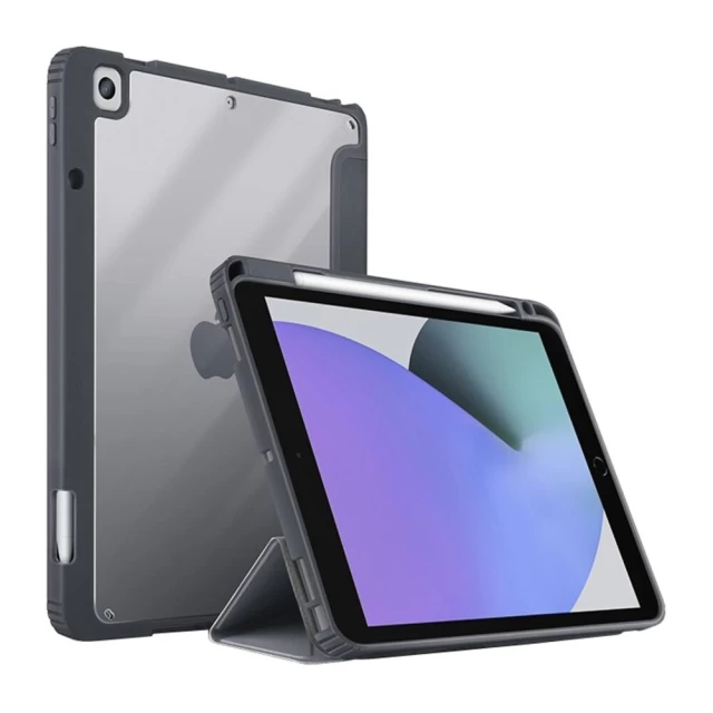 Чехол Uniq Moven для iPad 9 | 8 | 7 10.2 2021 | 2020 | 2019 Charcoal Grey (UNIQ-NPDA10.2GAR-MOVGRY)