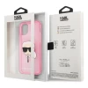 Чохол Karl Lagerfeld Karl's Head для iPhone 13 Pink (KLHCP13MKHTUGLP)