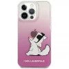 Чехол Karl Lagerfeld Choupette Fun для iPhone 13 Pro Max Clear (KLHCP13XCFNRC)