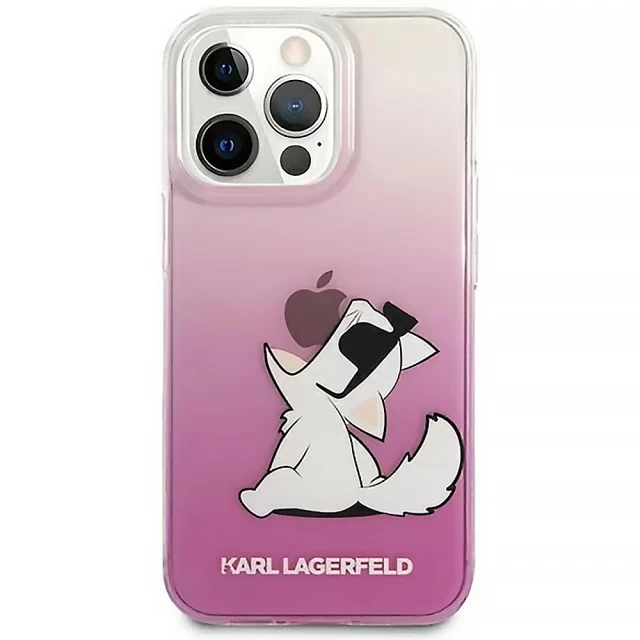 Чохол Karl Lagerfeld Choupette Fun для iPhone 13 Pro Max Clear (KLHCP13XCFNRC)