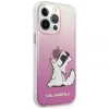 Чехол Karl Lagerfeld Choupette Fun для iPhone 13 Pro Max Clear (KLHCP13XCFNRC)