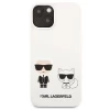 Чохол Karl Lagerfeld Karl & Choupette для iPhone 13 mini White (KLHCP13SSSKCW)