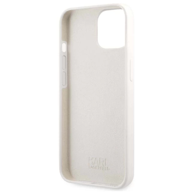 Чохол Karl Lagerfeld Karl & Choupette для iPhone 13 mini White (KLHCP13SSSKCW)