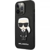 Чехол Karl Lagerfeld Saffiano Iсonik Karl's Patch для iPhone 13 | 13 Pro Black (KLHCP13LOKPK)