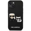 Чохол Karl Lagerfeld Gradient Iconik Karl & Choupette для iPhone 14 Plus Black (KLHCP14M3DRKCK)