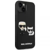 Чохол Karl Lagerfeld Gradient Iconik Karl & Choupette для iPhone 14 Plus Black (KLHCP14M3DRKCK)