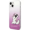 Чохол Karl Lagerfeld Choupette Fun для iPhone 14 Plus Pink (KLHCP14MCFNRCPI)