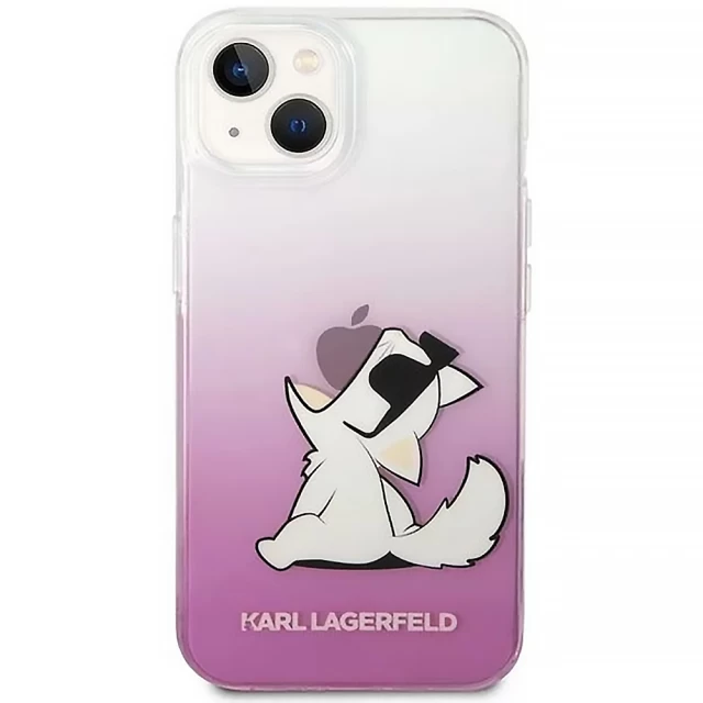 Чохол Karl Lagerfeld Choupette Fun для iPhone 14 Plus Pink (KLHCP14MCFNRCPI)