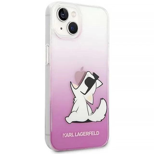 Чохол Karl Lagerfeld Choupette Fun для iPhone 14 Plus Pink (KLHCP14MCFNRCPI)