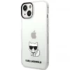 Чохол Karl Lagerfeld Choupette Body для iPhone 14 Plus Transparent (KLHCP14MCTTR)