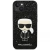 Чохол Karl Lagerfeld Glitter Flakes Iconik для iPhone 14 Plus Black (KLHCP14MGFKPK)