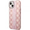 Чохол Karl Lagerfeld Mono Vertical Stripe для iPhone 14 Plus Pink (KLHCP14MHKLSPCP)