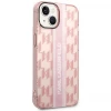 Чохол Karl Lagerfeld Mono Vertical Stripe для iPhone 14 Plus Pink (KLHCP14MHKLSPCP)