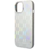 Чехол Karl Lagerfeld Monogram Iridescent для iPhone 14 Plus Silver (KLHCP14MLGMMSV3)