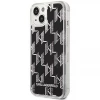 Чохол Karl Lagerfeld Glitter Monogram для iPhone 14 Plus Black (KLHCP14MLMNMK)