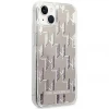 Чохол Karl Lagerfeld Glitter Monogram для iPhone 14 Plus Silver (KLHCP14MLMNMS)