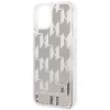 Чохол Karl Lagerfeld Glitter Monogram для iPhone 14 Plus Silver (KLHCP14MLMNMS)