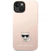 Чохол Karl Lagerfeld Silicone Choupette Body для iPhone 14 Plus Light Pink (KLHCP14MSLCTPI)