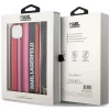 Чехол Karl Lagerfeld Color Stripes Strap для iPhone 14 Plus Pink (KLHCP14MSTSTP)