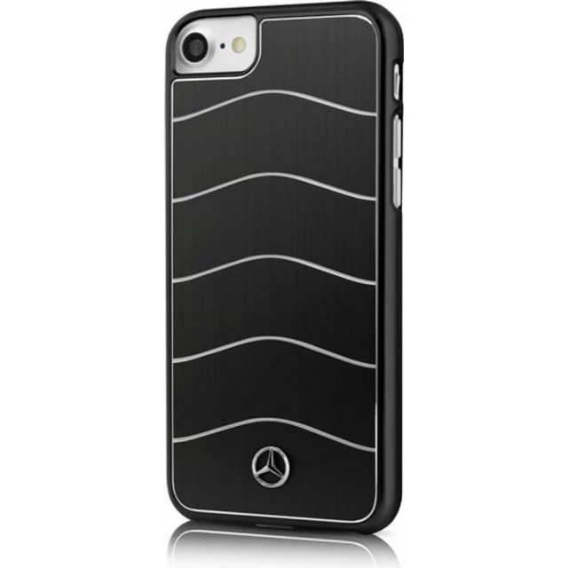 Чохол Mercedes для iPhone SE 2022/SE 2020/8/7 Wave Line Black (MEHCP7CUSALBK)