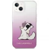 Чехол Karl Lagerfeld Choupette Fun для iPhone 14 Pink (KLHCP14SCFNRCPI)