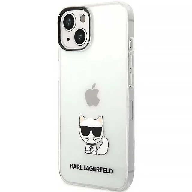 Чохол Karl Lagerfeld Choupette для iPhone 14 Clear (KLHCP14SCTTR)