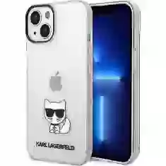 Чехол Karl Lagerfeld Choupette для iPhone 14 Pink (KLHCP14SCTTRI)