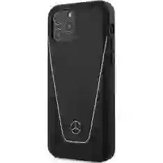 Чехол Mercedes для iPhone 12 | 12 Pro Dynamic Line Black (MEHCP12MCLSSI)