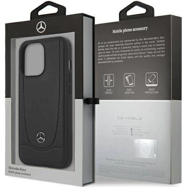 Чехол Mercedes для iPhone 13 Pro Max Urban Line Black (MEHCP13XARMBK)