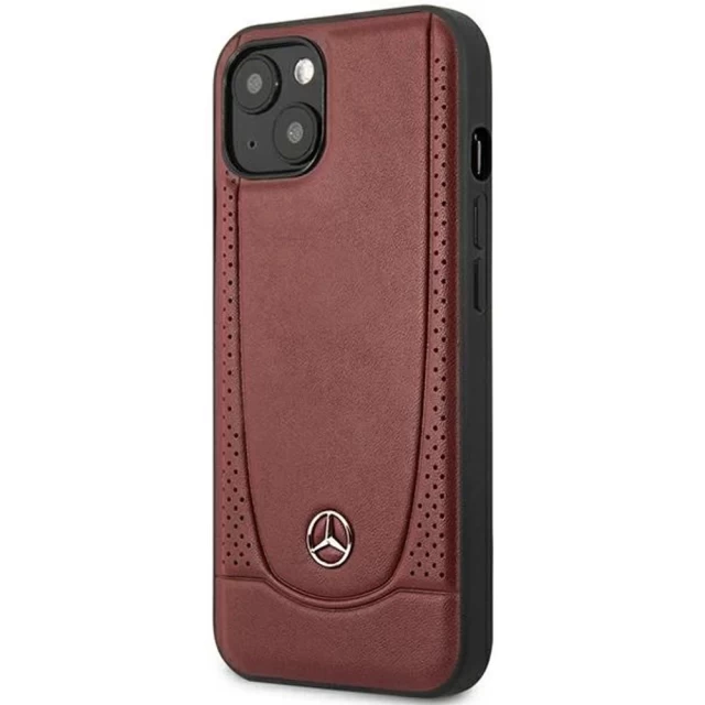 Чохол Mercedes для iPhone 14 Plus Leather Urban Red (MEHCP14MARMRE)