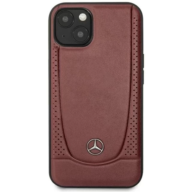 Чохол Mercedes для iPhone 14 Leather Urban Red (MEHCP14SARMRE)